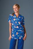 Pawsitively Scary V-neck Tunic
